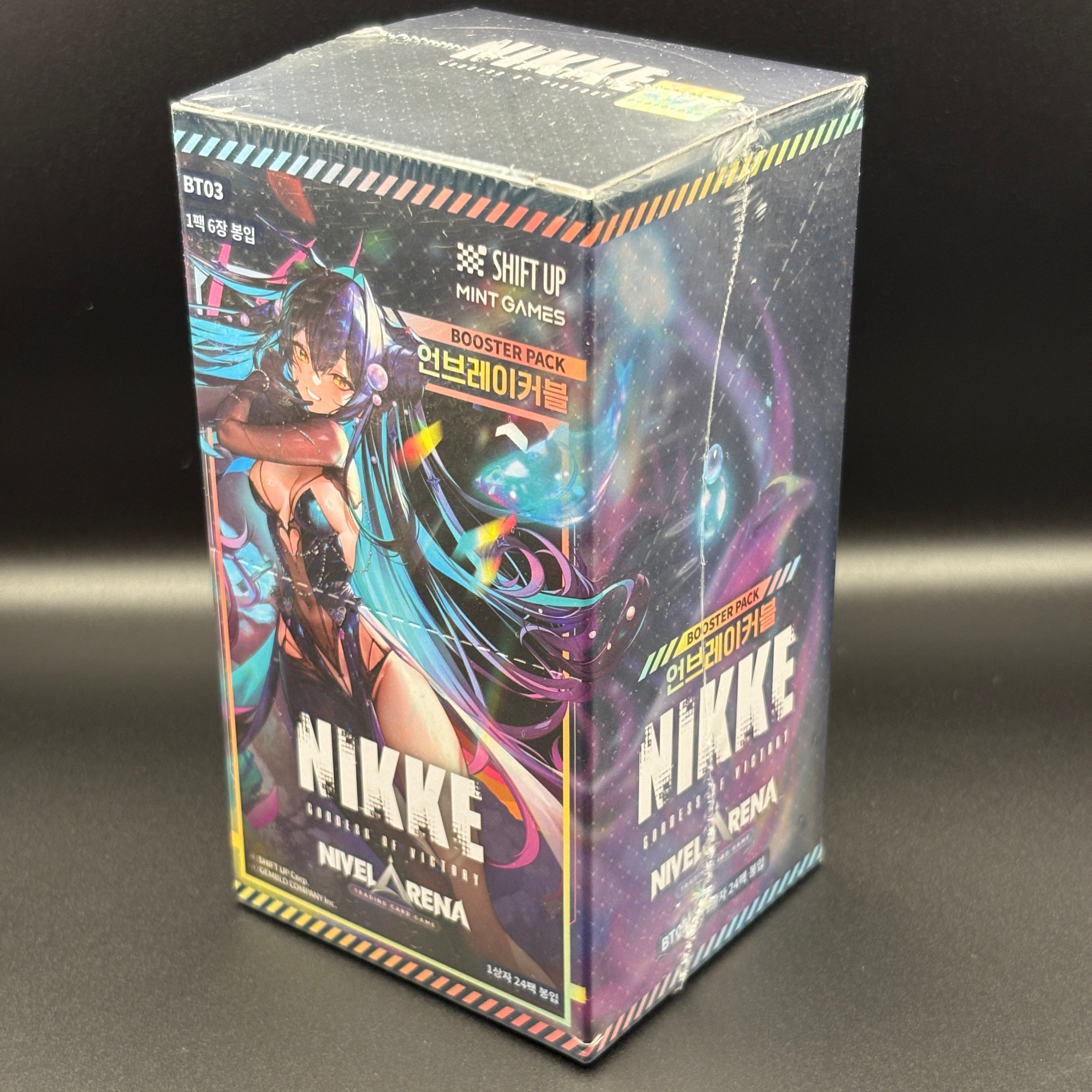 NIKKE Goddess Of Victory - NIVEL ARENA Karte The Kingdom Booster Box Koreanisch BT03