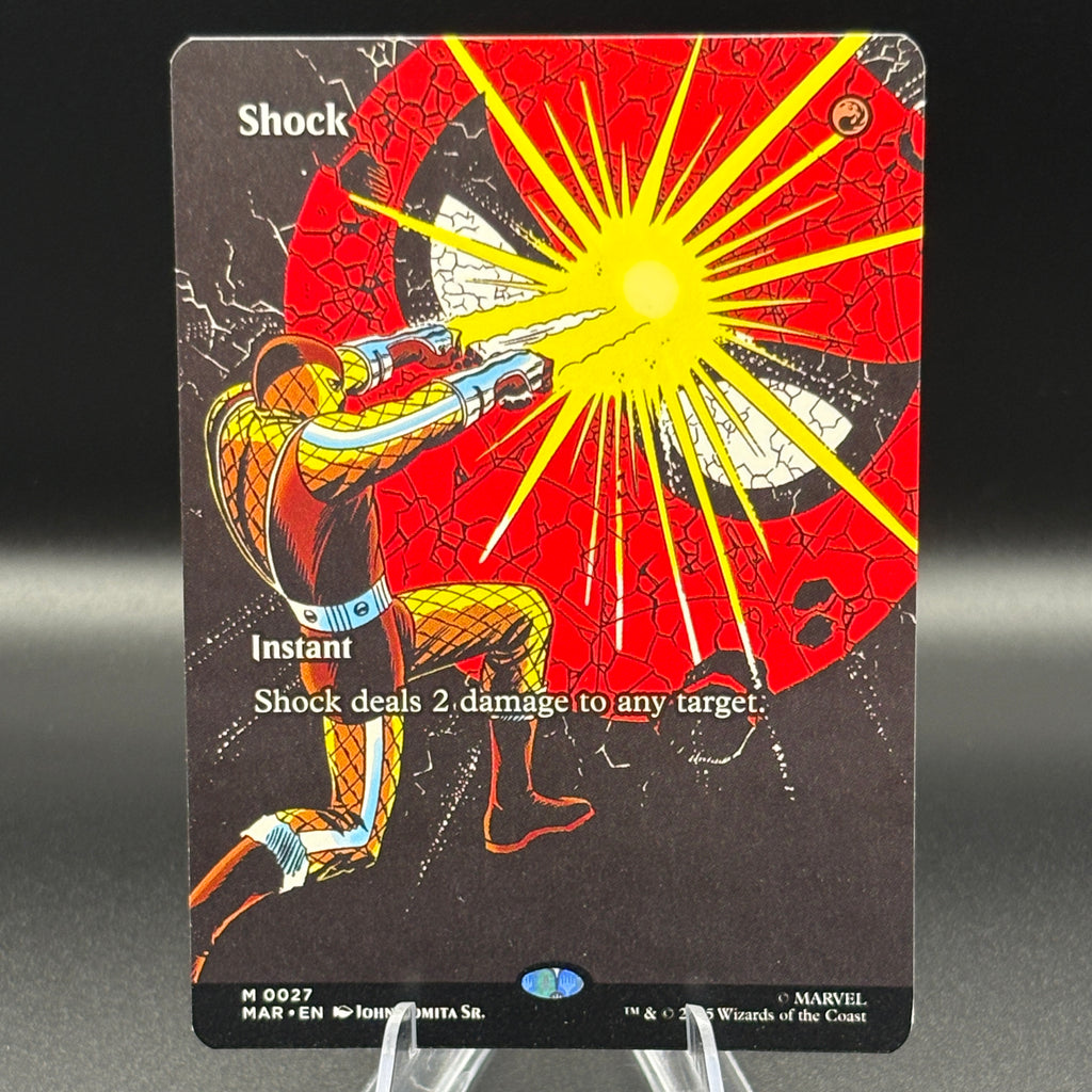 Magic: The Gathering - Marvel Spider-Man - Shock - EN - Near Mint - Source Material