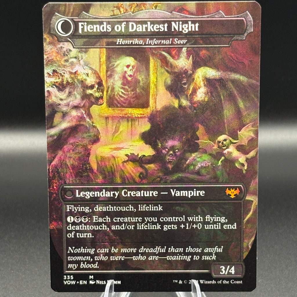 Magic: The Gathering - Innistrad Crimson Vow - Henrika Dommathi - EN - Near Mint - Full-Art