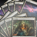 Magic: The Gathering Länder / Mana Karten – 10er Pack (Eine Farbe, gemischt, DE/EN)