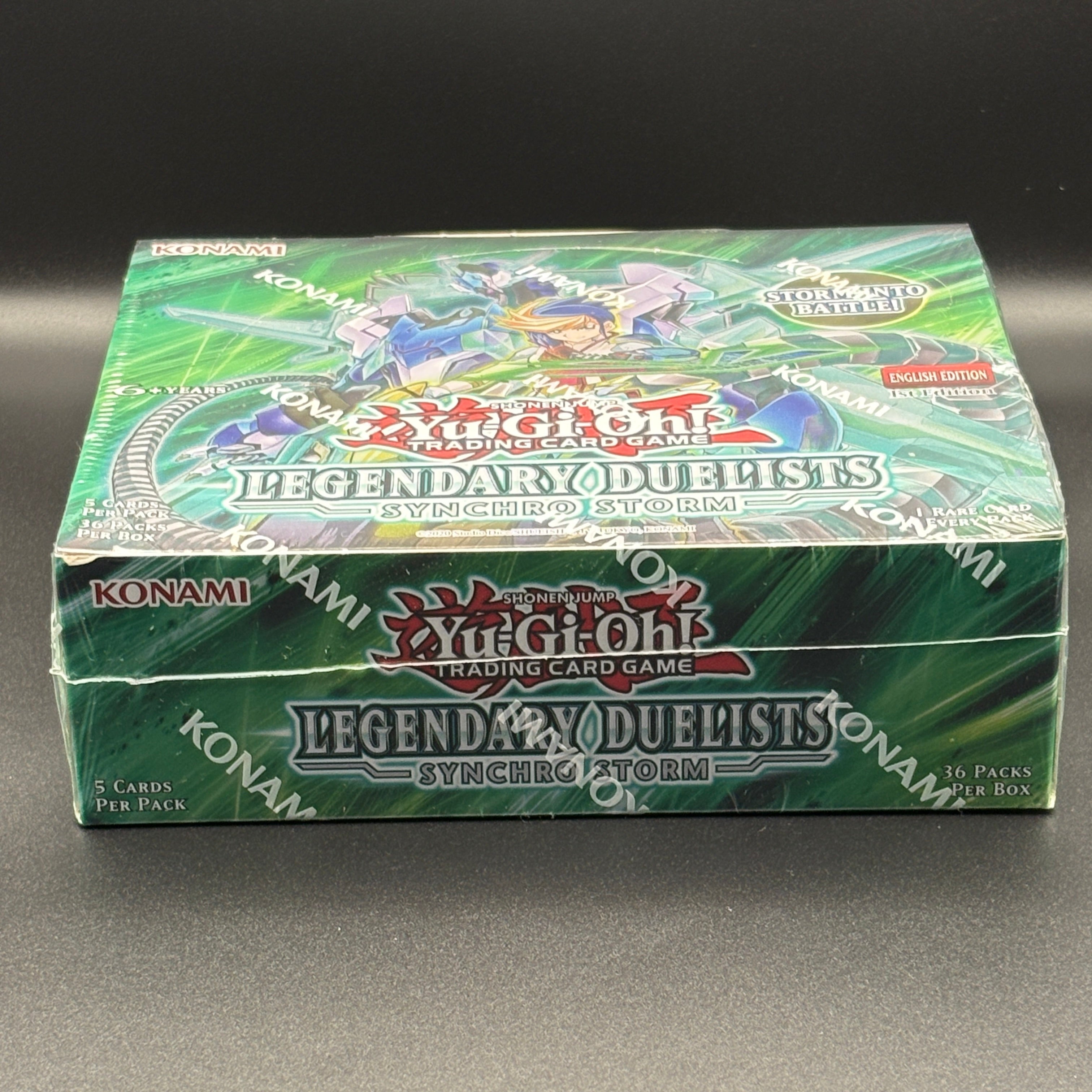 Yu-Gi-Oh! Legendary Duelists: Synchro Storm – Display (1st Edition, Englisch, OVP)
