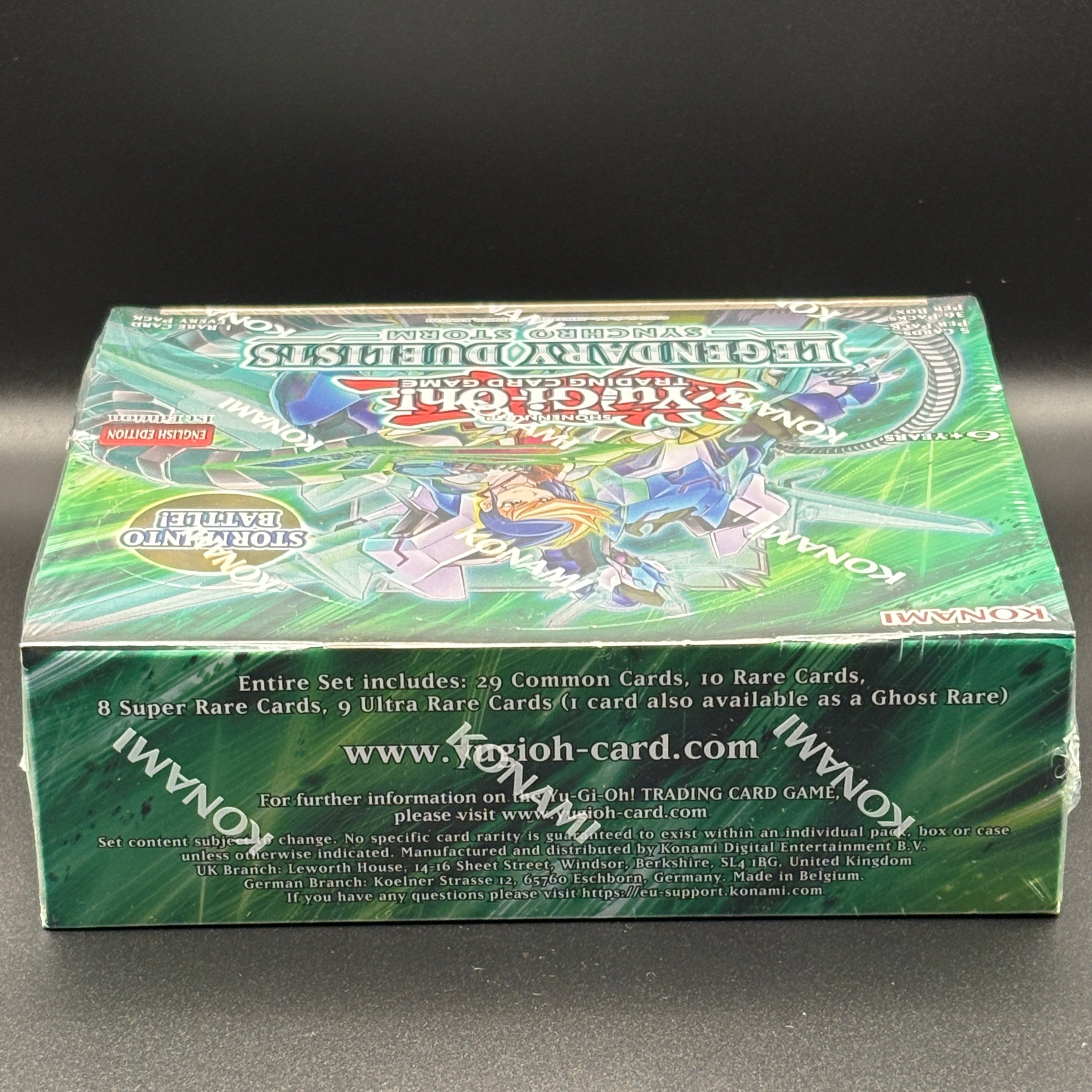 Yu-Gi-Oh! Legendary Duelists: Synchro Storm – Display (1st Edition, Englisch, OVP)